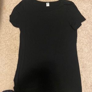 Black maternity t shirt